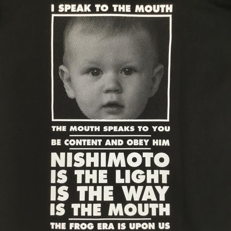 ユーズドクロージング used clothes Tシャツ 半袖 NISHIMOTO IS THE MOUTH XL ロゴ、文字 黒 / ブラック /  メンズ USED 古着 中古 10110705