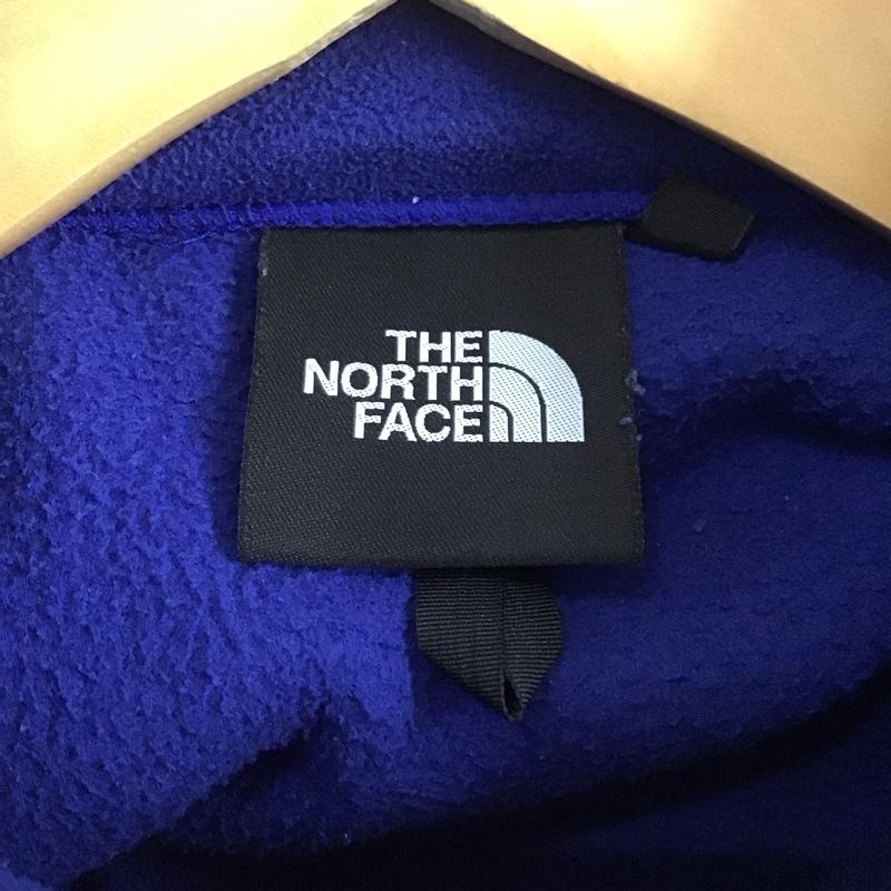 ザノースフェイス THE NORTH FACE ジャケット、上着 ジャケット、ブレザー naj71883 フリースジャケット ジップアップジャケット 140cm ロゴ、文字 青 / ブルー /  ボーイズ USED 古着 中古 10145501