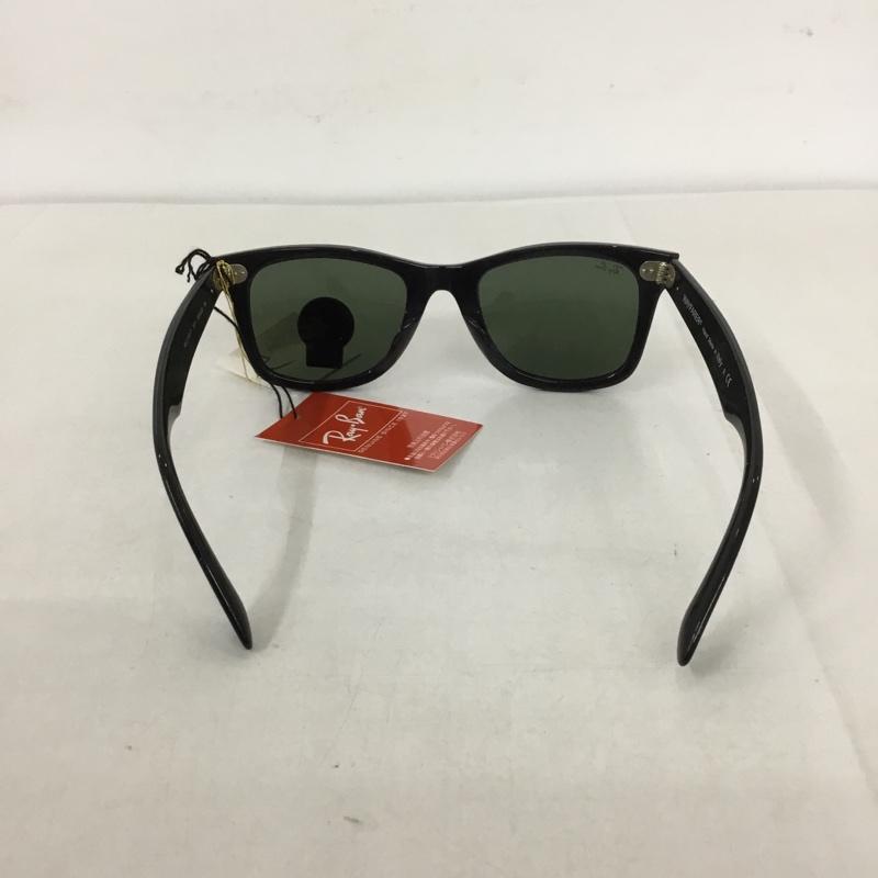 レイバン Ray-Ban めがね・サングラス サングラス RB2140-F WAYFARER カラーレンズ ケース付き ロゴ、文字 黒 / ブラック /  メンズ USED 古着 中古 10129419