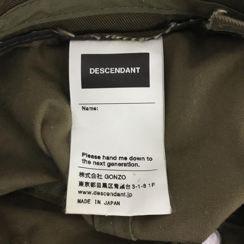 ディセンダント DESCENDANT 帽子 キャップ コットン LL ロゴ、文字 カーキ / カーキ /  メンズ USED 古着 中古 10144297