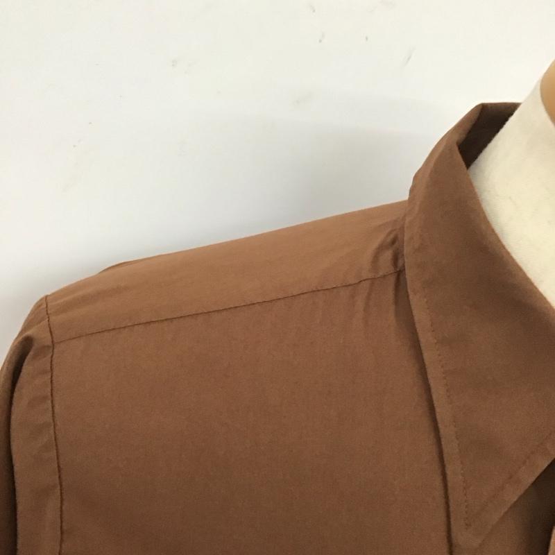 古着 USED シャツ、ブラウス 長袖 古着 70 s MONTGOMERYWARD モンゴメリーワードデニムカバーオールジャケット 無地 茶 / ブラウン /  メンズ USED 古着 中古 10125750