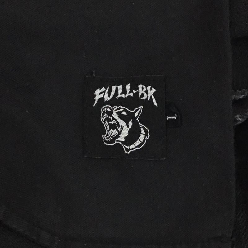 フルビーケー FULL-BK パンツ デニム、ジーンズ FULL-BK デニムパンツ L ロゴ、文字 黒 / ブラック /  メンズ USED 古着 中古 10120880