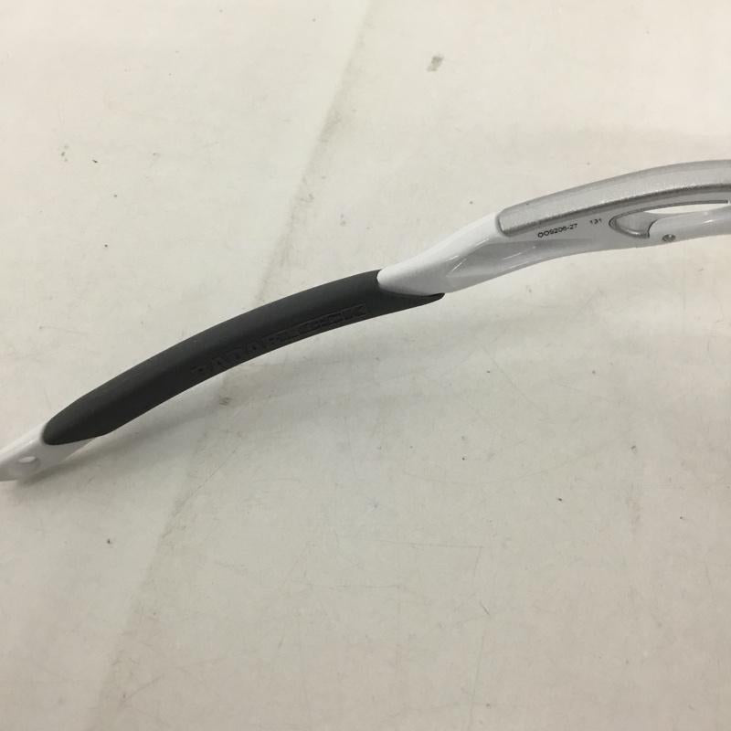 オークリー OAKLEY めがね・サングラス サングラス OO9206-27 RADARLOCK スポーツ サングラス 箱有 プリズム ロゴ、文字 白 / ホワイト / X 灰 / グレー /  メンズ USED 古着 中古 10129365