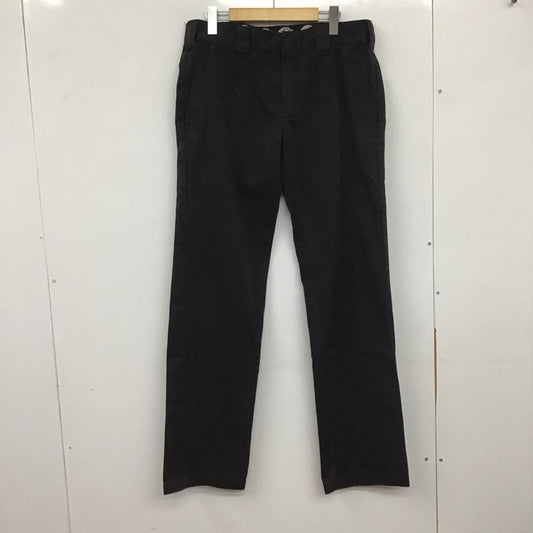 ディッキーズ Dickies パンツ ワークパンツ、ペインターパンツ ワークパンツ スリムパンツ カジュアルパンツ ストレッチパンツ 32インチ 無地 黒 / ブラック /  メンズ USED 古着 中古 10137655