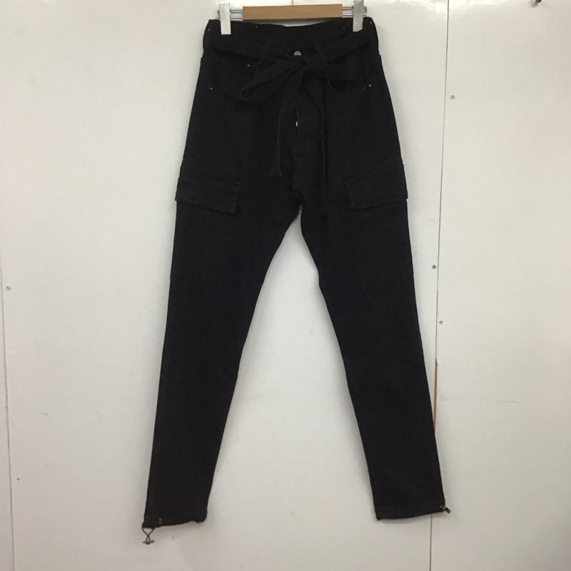 ミニマル mnml ボトムス ボトムス カーゴパンツ 28 無地 黒 / ブラック /  メンズ USED 古着 中古 10146363