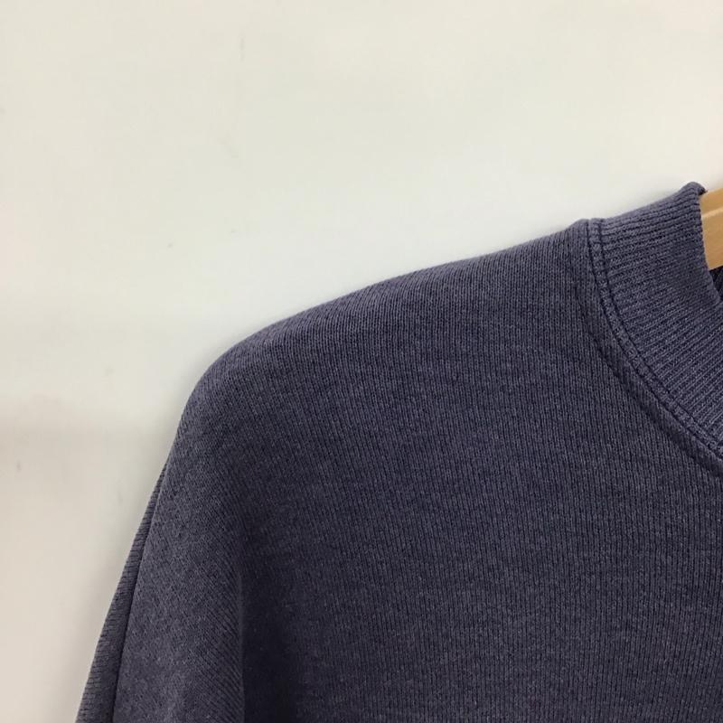 ベルバシーン Velva Sheen トレーナー 長袖 長袖トレーナー スウェット クルーネック プルオーバー 90s L プリント 紺 / ネイビー /  メンズ USED 古着 中古 10150657