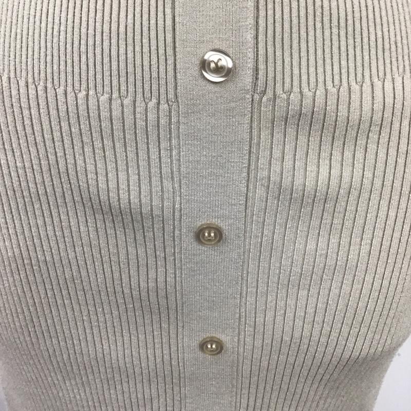 スナイデル SNIDEL ワンピース ロングスカート SWNO221029 フロントボタンニットワンピース リブ 無地 アイボリー / アイボリー /  レディース USED 古着 中古 10121568