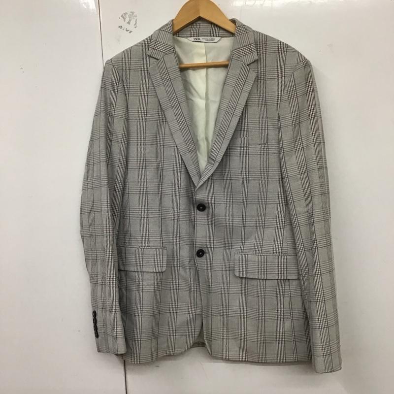 ザラ ZARA ジャケット、上着 ジャケット、ブレザー カジュアルジャケット アウター カラージャケット チェック マルチカラー / マルチカラー /  メンズ USED 古着 中古 10129289