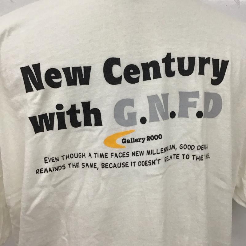 ギャラリー1950 Gallery1950 Tシャツ 半袖 Hanes クルーネック L ロゴ、文字 白 / ホワイト /  メンズ USED 古着 中古 10114741