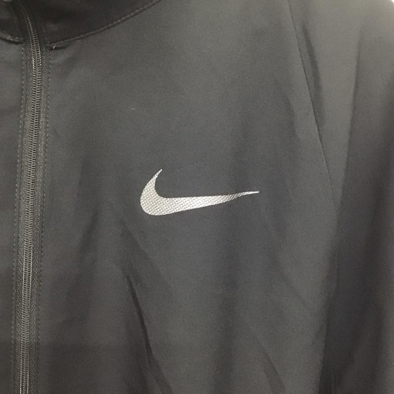 ナイキ NIKE ジャケット、上着 ジャンパー、ブルゾン 928011-013 スポーツウェアー ジップアップジャケット XL ロゴ、文字 黒 / ブラック /  メンズ USED 古着 中古 10143115