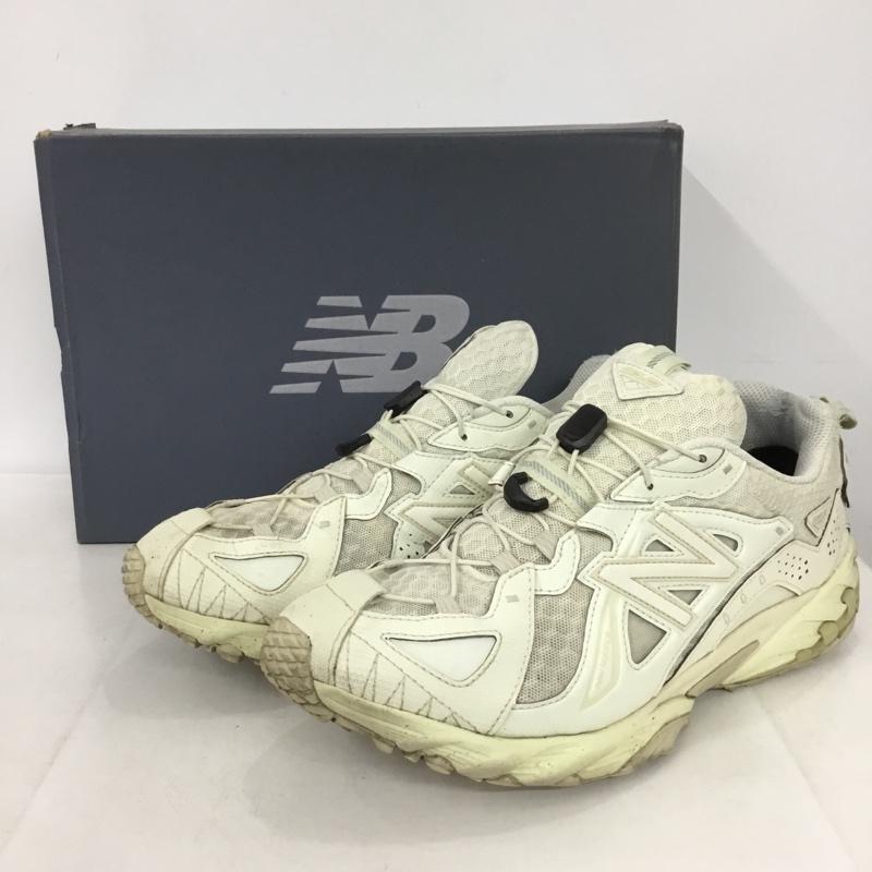 ニューバランス New Balance スニーカー スニーカー ML610XB GORE-TEX 27.5cm 箱有 27.5cm ロゴ、文字 アイボリー / アイボリー /  メンズ USED 古着 中古 10149995