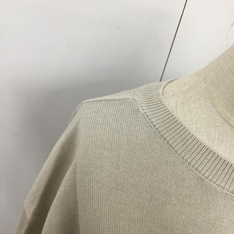 ローリーズファーム LOWRYS FARM ワンピース ロングスカート LF720016 長袖ニットロングワンピース クルーネック FREE 無地 ベージュ / ベージュ /  レディース USED 古着 中古 10122420