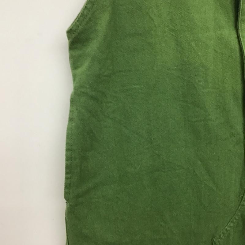 サマンサモスモス SM2 ジャンパースカート ジャンパースカート 2100493 アシメサロペットジャンスカ スリット FREE 無地 カーキ / カーキ /  レディース USED 古着 中古 10144365