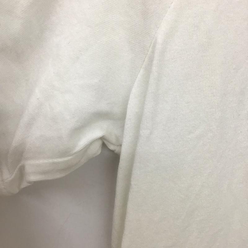 アディダス adidas Tシャツ 半袖 半袖カットソー プリントTシャツ クルーネックカットソー ロゴ、文字 白 / ホワイト /  メンズ USED 古着 中古 10133720