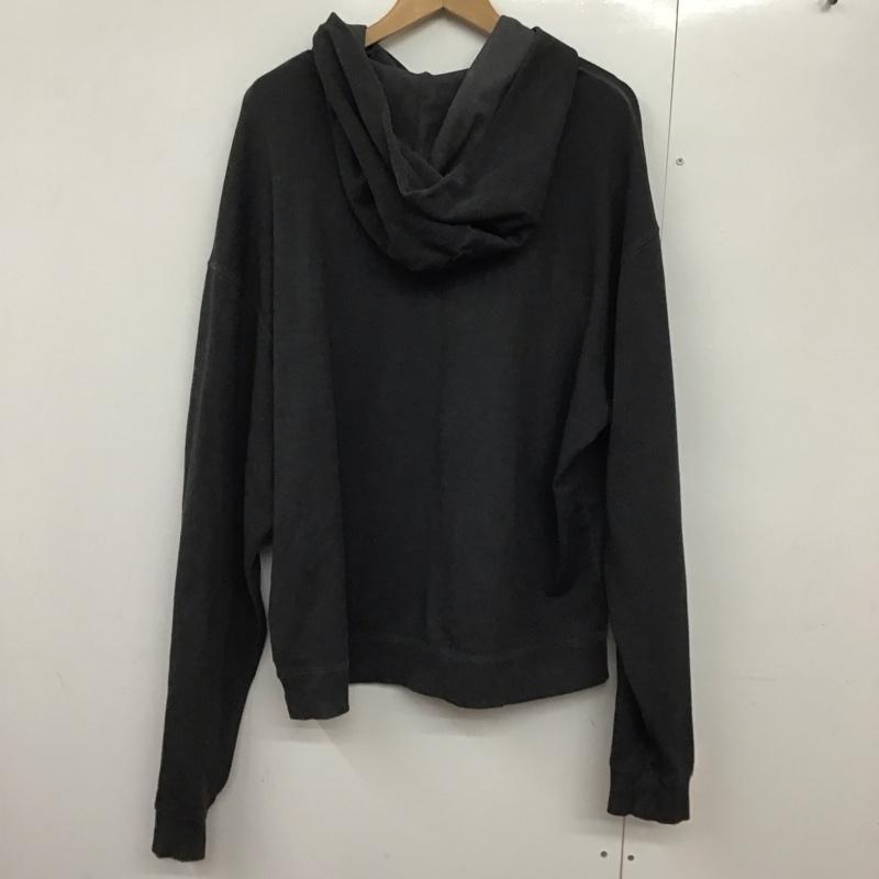 ゲス Guess パーカー 長袖 長袖パーカー プルオーバーパーカー スウェット XL ロゴ、文字 黒 / ブラック /  メンズ USED 古着 中古 10141821