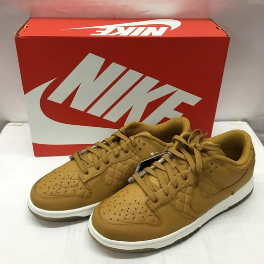 ナイキ NIKE スニーカー スニーカー DX3374 700 WMNS DUNK LOW 28cm 箱有 28.0cm ロゴ、文字 キャメル / キャメル /  メンズ USED 古着 中古 10107853