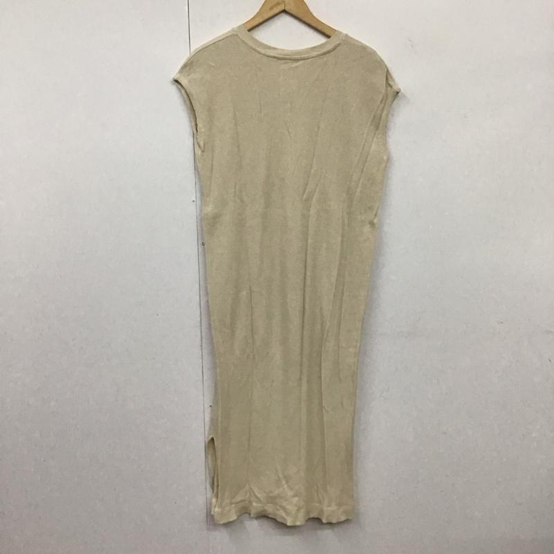 アメリカンホリック AMERICAN HOLIC ワンピース ロングスカート M 無地 ベージュ / ベージュ /  レディース USED 古着 中古 10131493