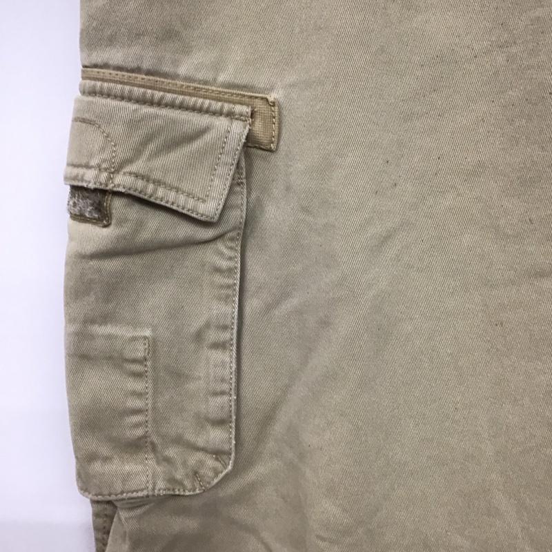 エディーバウアー Eddie Bauer パンツ ワークパンツ、ペインターパンツ ワークパンツ ワイドパンツ カジュアルパンツ カーゴパンツ 35インチ 無地 ベージュ / ベージュ /  メンズ USED 古着 中古 10141019
