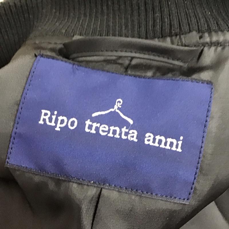 リポトレンタアンニ Ripo trenta anni ジャケット、上着 ジャンパー、ブルゾン M 無地 黒 / ブラック /  メンズ USED 古着 中古 10121888