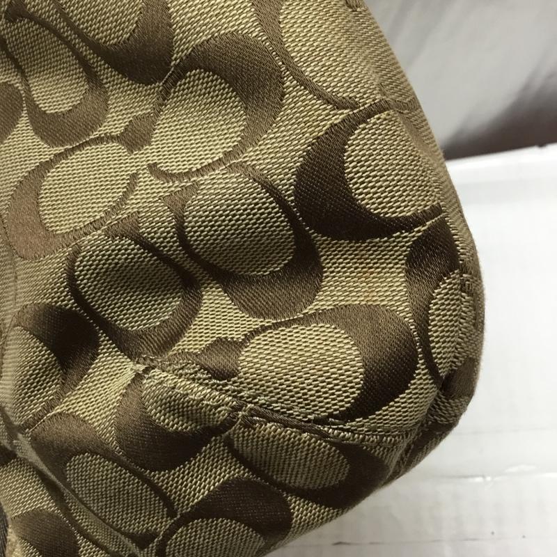 コーチ COACH トートバッグ トートバッグ F29941 シグネチャー 総柄 ベージュ / ベージュ / X ダークブラウン / ダークブラウン /  レディース USED 古着 中古 10120737