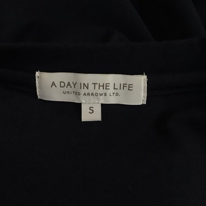 アデイインザライフ A Day in the Life Tシャツ 半袖 6217-699-1229 クルーネック S 無地 紺 / ネイビー / X 青 / ブルー / X 灰 / グレー /  メンズ USED 古着 中古 10111827
