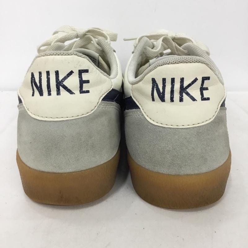ナイキ NIKE スニーカー スニーカー 432997-107 KILLSHOT 2 LEATHER J.CREW 29cm 29.0cm ロゴ、文字 紺 / ネイビー / X アイボリー / アイボリー /  メンズ USED 古着 中古 10136380