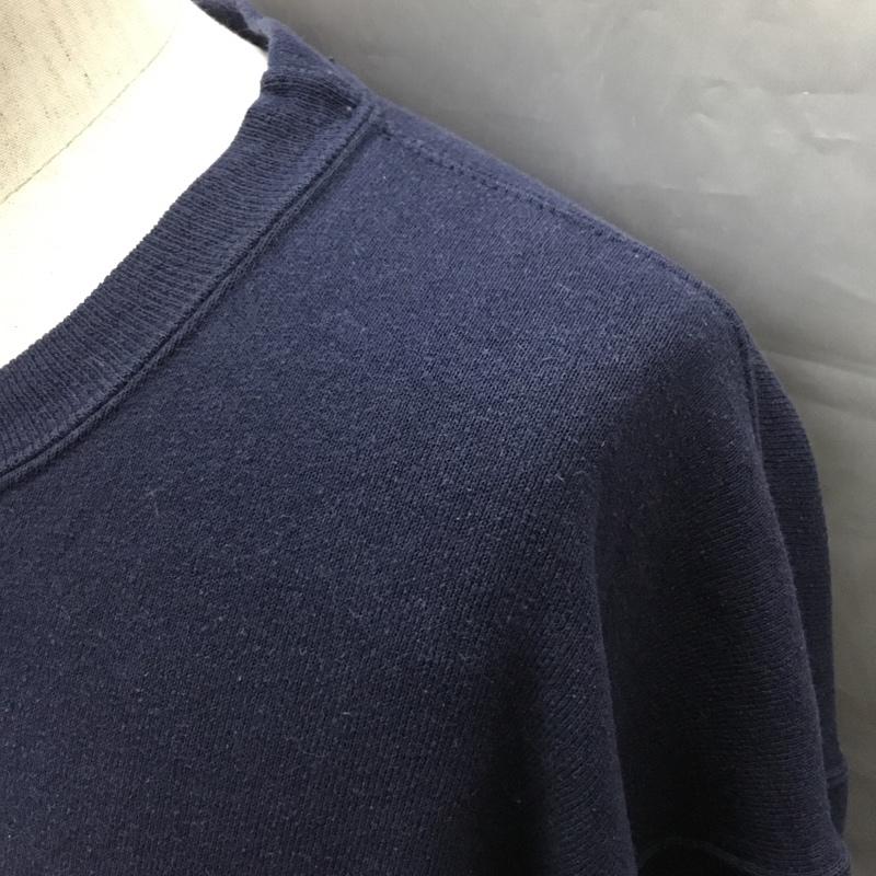 古着 USED トレーナー 長袖 ミリタリー トレーナー u.s.navy 古着 クルーネック スウェット ロゴ、文字 紺 / ネイビー /  メンズ USED 古着 中古 10121926