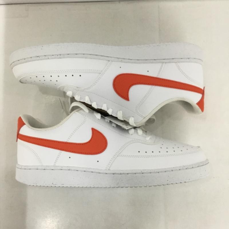 ナイキ NIKE スニーカー スニーカー DH2987 108 COURT VISION LOW NN 28cm 箱有 28.0cm ロゴ、文字 白 / ホワイト / X 橙 / オレンジ /  メンズ USED 古着 中古 10146013