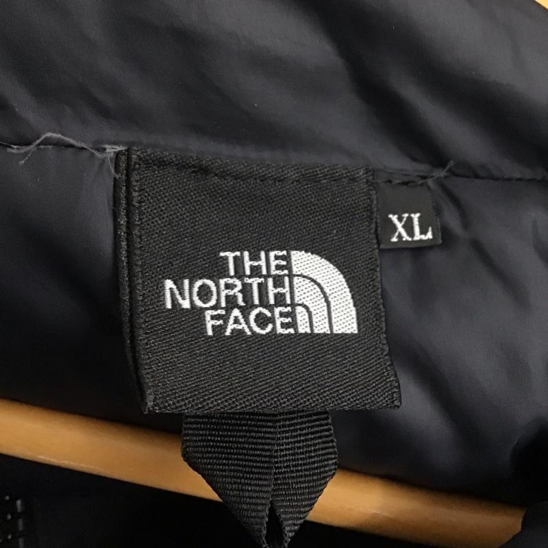 ザノースフェイス THE NORTH FACE ジャケット、上着 ジャンパー、ブルゾン np61938 グレーストリクライメイトジャケットダウン アウター XL ロゴ、文字 黒 / ブラック /  メンズ USED 古着 中古 10140116