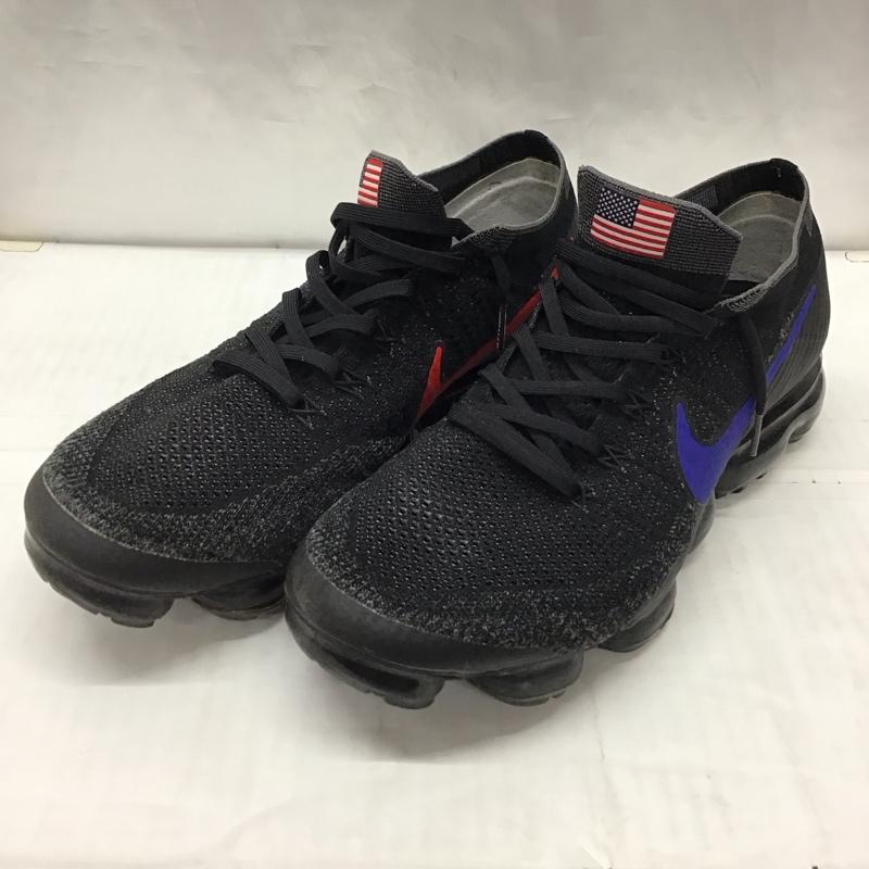 ナイキ NIKE スニーカー スニーカー 941834-995 iD AIR VAPORMAX FLYKNIT 29.5cm 29.5cm ワンポイント 黒 / ブラック /  メンズ USED 古着 中古 10121137