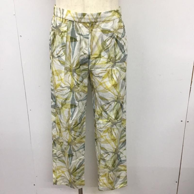 フォーワンセブンバイエディフィス 417 BY EDIFICE パンツ ワークパンツ、ペインターパンツ 21-030-312-3024-2-0 ワイドパンツ カジュアルパンツ ワークパンツ L 総柄 マルチカラー / マルチカラー /  メンズ USED 古着 中古 10112707