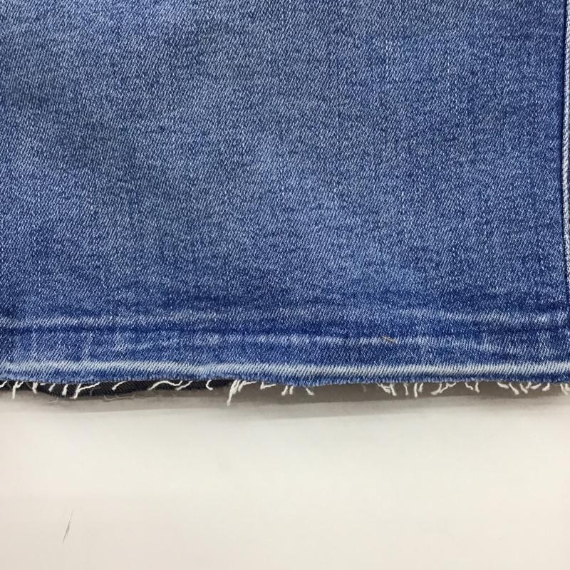 ザラ ZARA スカート ひざ丈スカート 9123 007 434 デニムスカート タグ付き ストレッチ L 無地 水色 / ライトブルー /  レディース USED 古着 中古 10129154