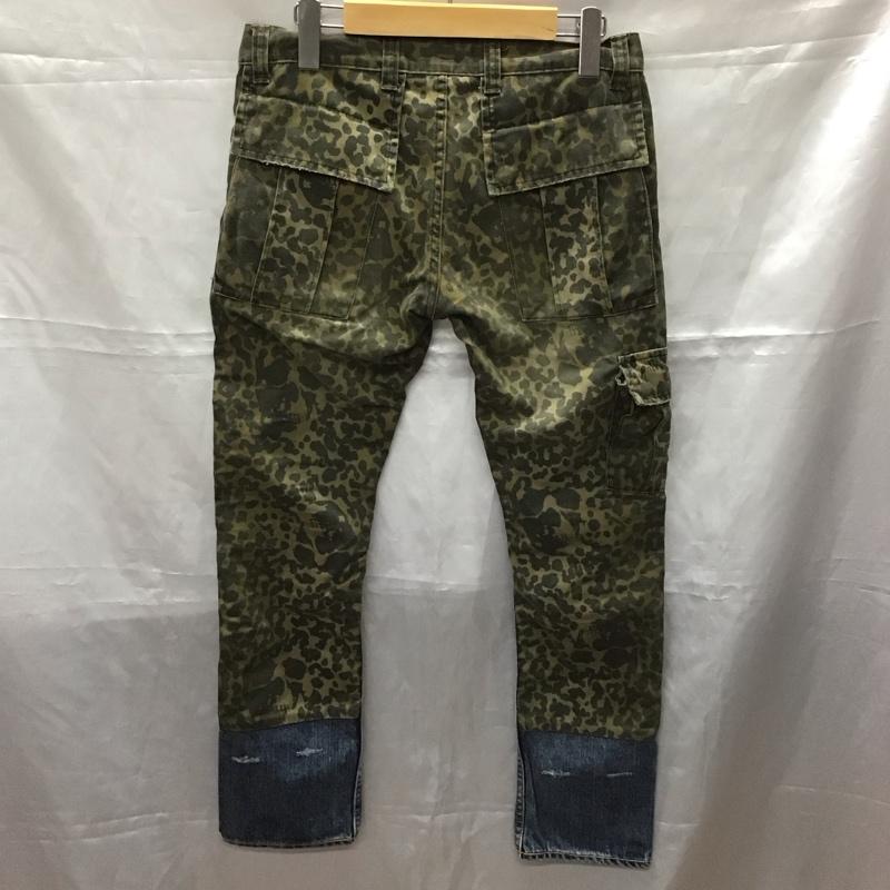 ヒステリックグラマー HYSTERIC GLAMOUR パンツ デニム、ジーンズ 2AP-5184 スカル レオパード M ダメージ加工 マルチカラー / マルチカラー /  レディース USED 古着 中古 10112469