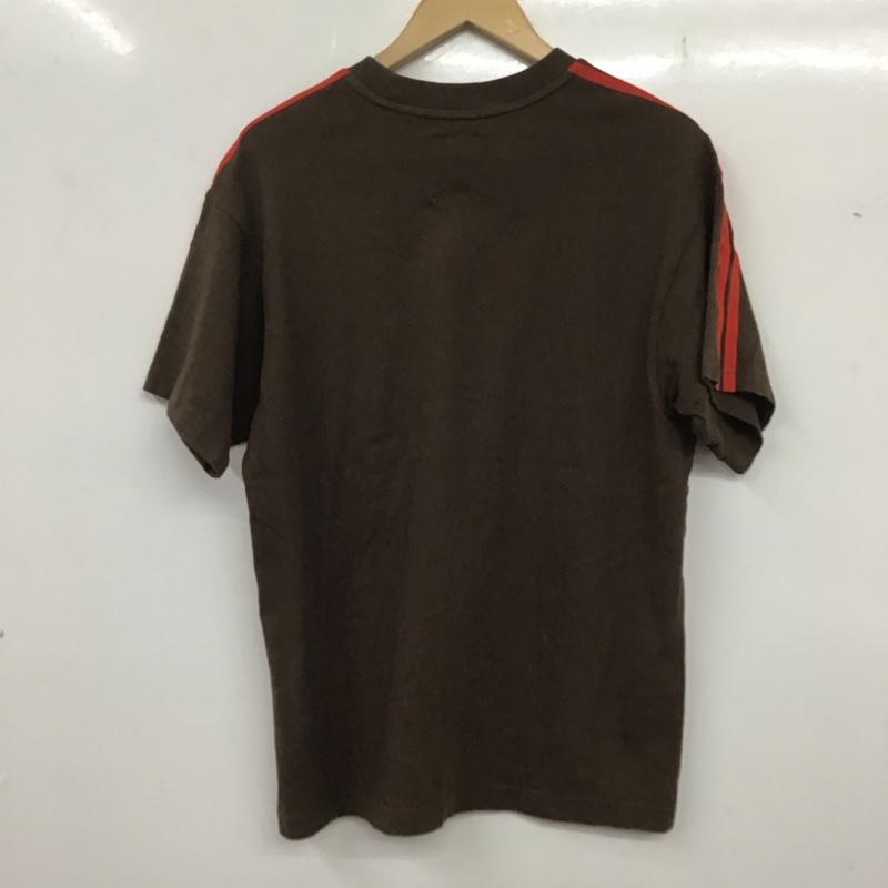 アディダス adidas Tシャツ 半袖 TONYSCHOCOLONELY プリントTシャツ ロゴ、文字 茶 / ブラウン /  メンズ USED 古着 中古 10135844