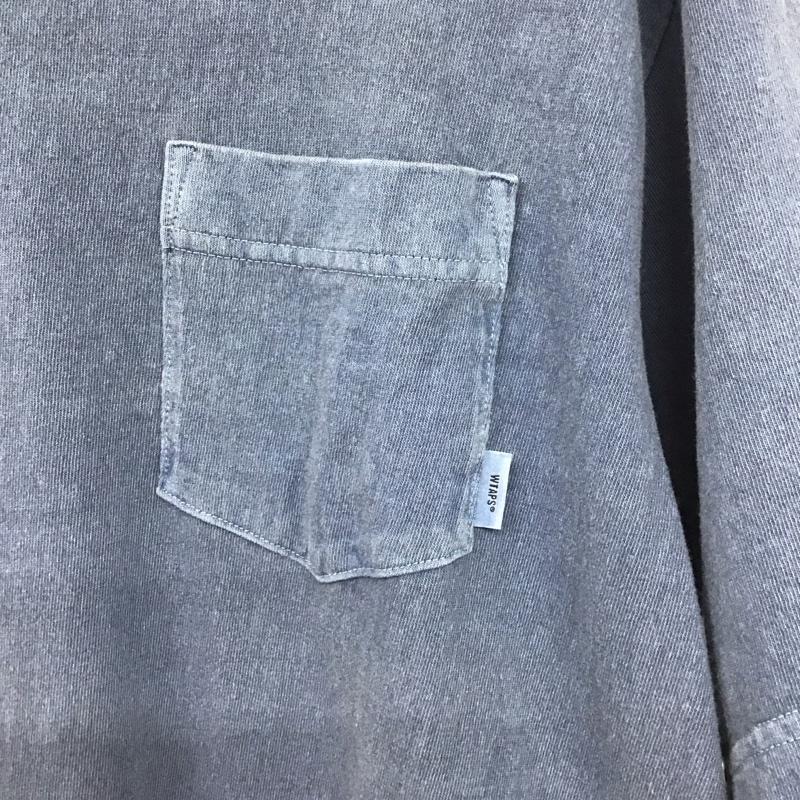 ダブルタップス WTAPS Tシャツ 半袖 半袖カットソー 無地Tシャツ クルーネックカットソー 2 無地 インディゴ / インディゴ /  メンズ USED 古着 中古 10135724