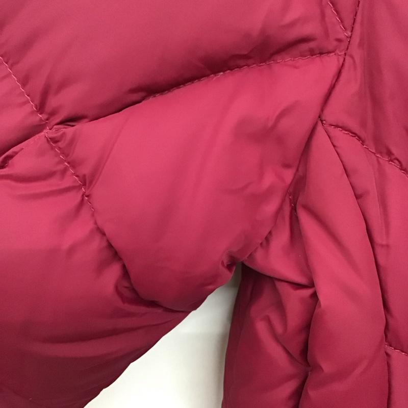 エルエルビーン L.L.Bean ジャケット、上着 ジャケット、ブレザー ジップアップジャケット アウター ダウンジャケット S 無地 えんじ / ワインレッド /  レディース USED 古着 中古 10136453