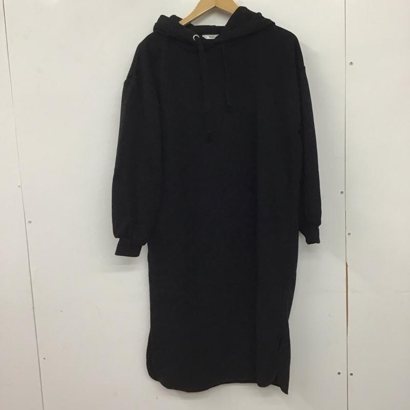 レイカズン Ray Cassin ワンピース ロングスカート FREE 無地 黒 / ブラック /  レディース USED 古着 中古 10145019