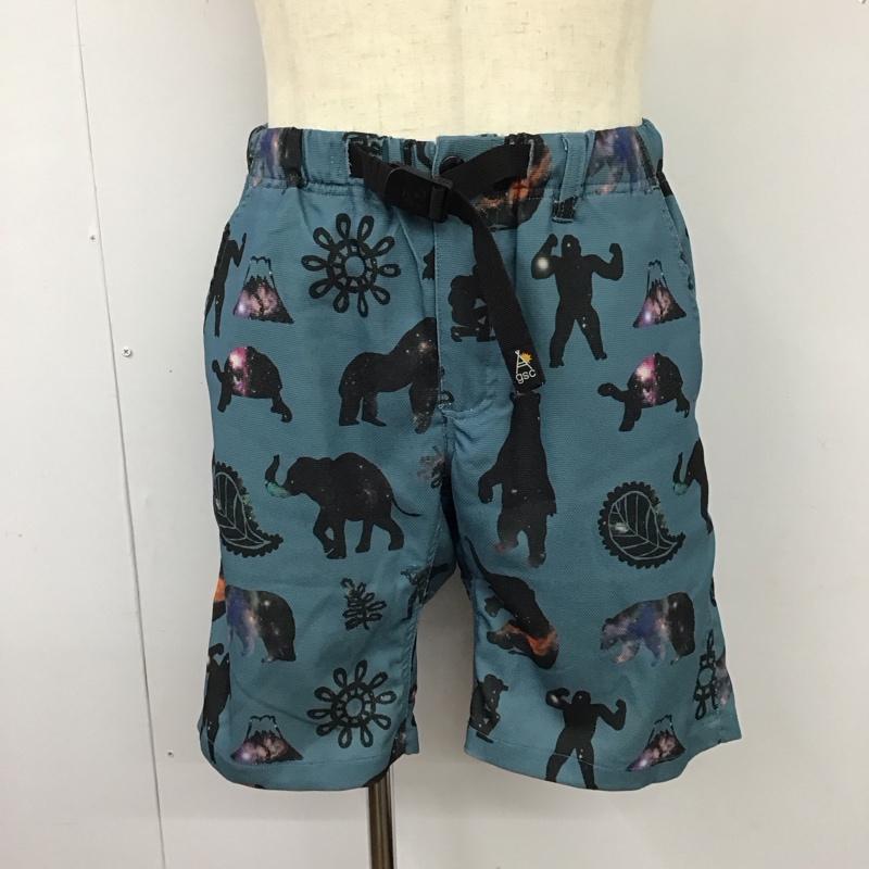ゴースローキャラバン go slow caravan パンツ ショートパンツ ハーフパンツ ショートパンツ カジュアルパンツ 3 プリント マルチカラー / マルチカラー /  メンズ USED 古着 中古 10115353