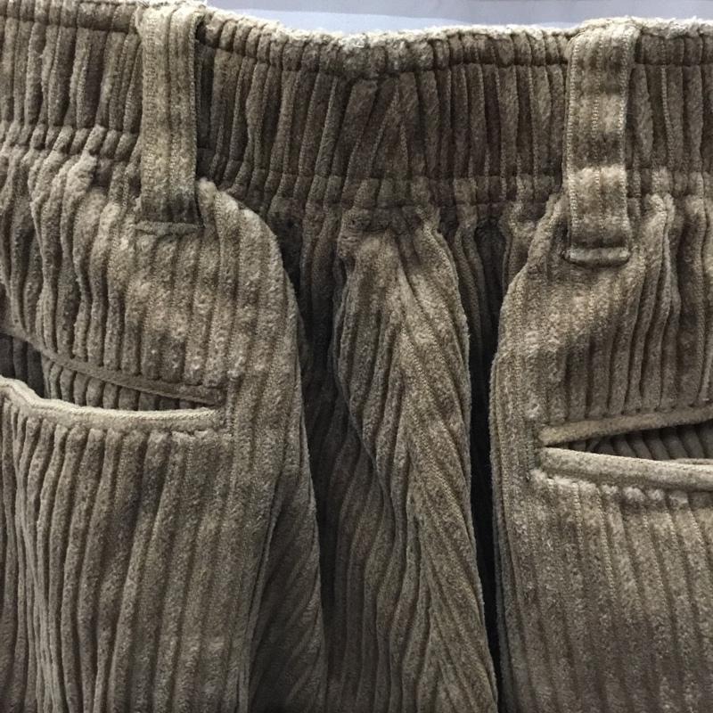 センスオブプレイス SENSEOFPLACE パンツ ワークパンツ、ペインターパンツ aa97-14b022 コーデュロイパンツ ワイドパンツ カジュアルパンツ M 無地 茶 / ブラウン /  メンズ USED 古着 中古 10114068