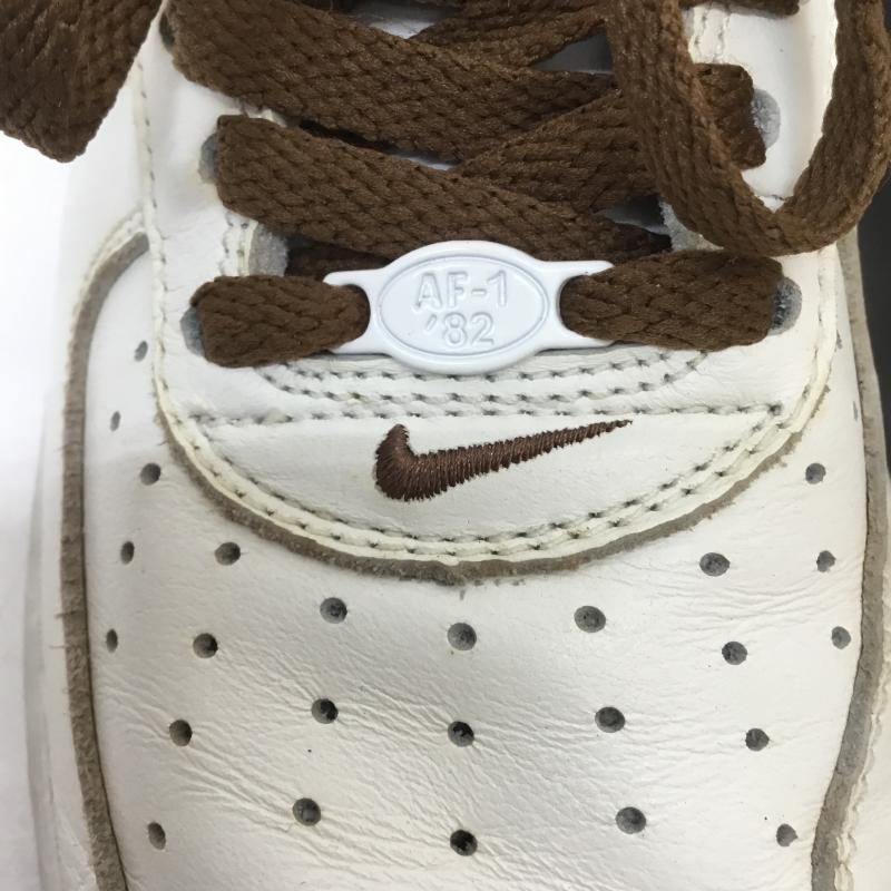 ナイキ NIKE スニーカー スニーカー 2003年製 NIKE AIR FORCE 1 NYC 26.0cm ロゴ、文字 白 / ホワイト /  メンズ USED 古着 中古 10112275
