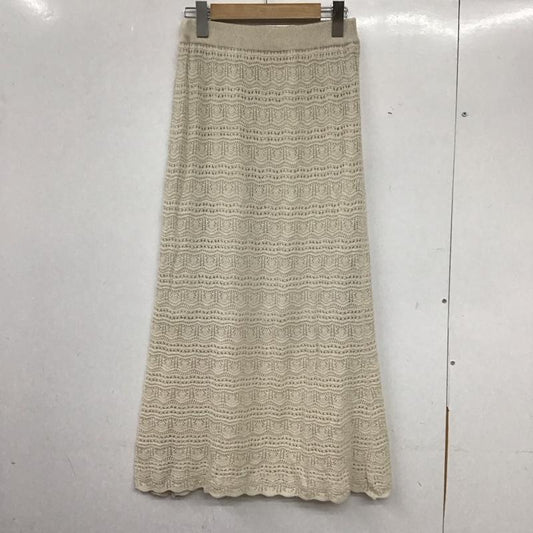 アルシーヴ archives スカート ロングスカート K5154-AR タイトスカート M  アイボリー / アイボリー /  レディース USED 古着 中古 10138975