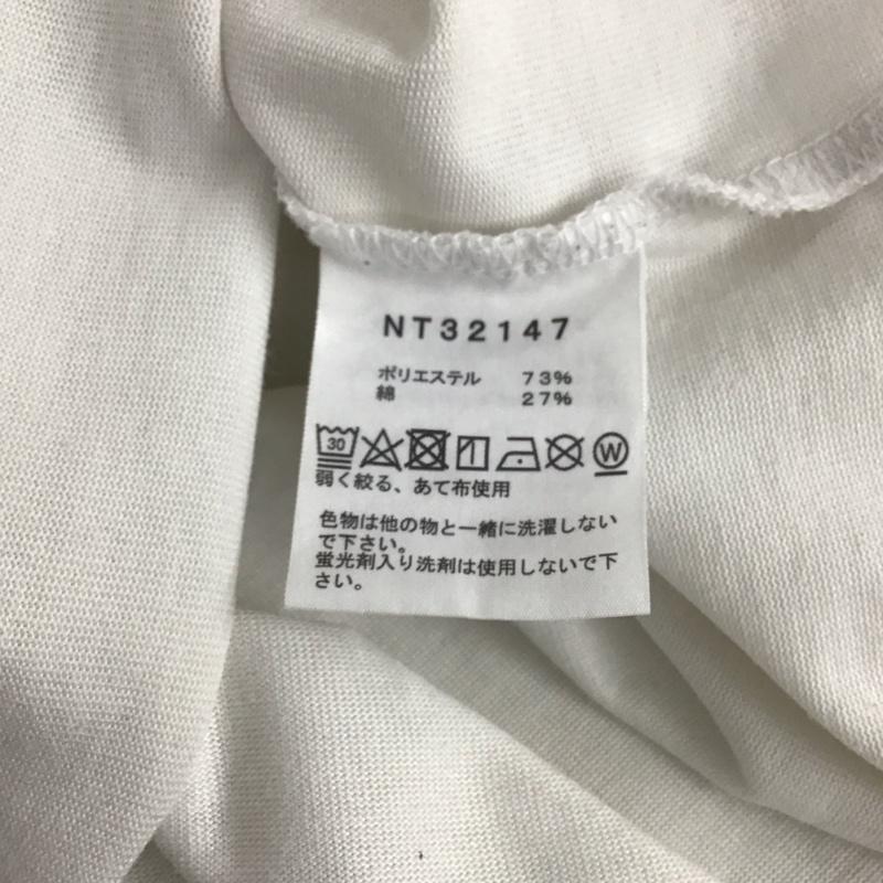 ザノースフェイス THE NORTH FACE Tシャツ 半袖 nt32147 ショートスリーブスモールボックスロゴティー プリントTシャツ S ロゴ、文字 白 / ホワイト /  メンズ USED 古着 中古 10144569