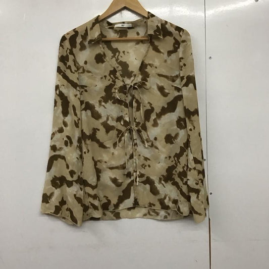 スライ SLY シャツ、ブラウス 長袖 030ESM30-3270 MARBLE DYE SHEER SH FREE  マルチカラー / マルチカラー /  レディース USED 古着 中古 10140468