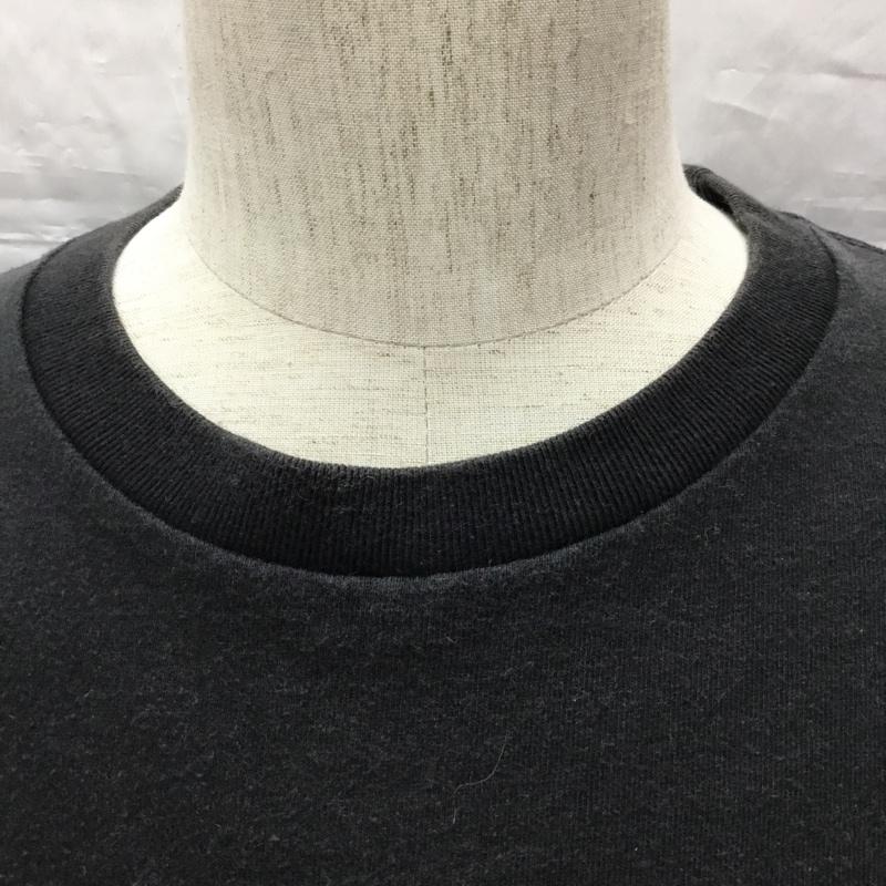 ベンデイビス BEN DAVIS Tシャツ 半袖 半袖カットソー プリントTシャツ クルーネックカットソー L ロゴ、文字 黒 / ブラック /  メンズ USED 古着 中古 10113280
