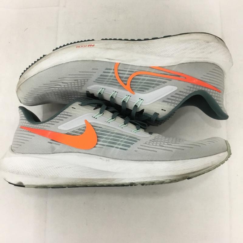 ナイキ NIKE スニーカー スニーカー DH4071-003 エアズームペガサス39 30cm 30.0cm ロゴ、文字 灰 / グレー / X 橙 / オレンジ /  メンズ USED 古着 中古 10133900
