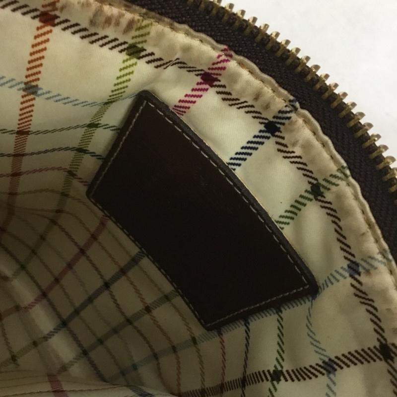 コーチ COACH ショルダーバッグ ショルダーバッグ ロゴ、文字 ベージュ / ベージュ / X 茶 / ブラウン /  レディース USED 古着 中古 10133101