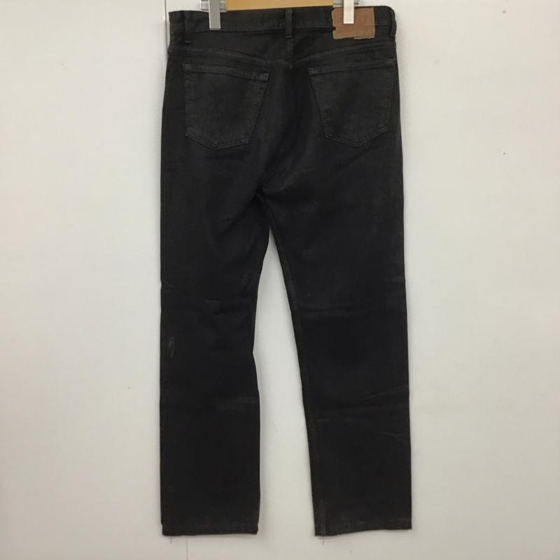 リーバイストラウスアンドコー Levi Strauss & co. パンツ デニム、ジーンズ デニムパンツ ストレートパンツ ワイドパンツ カジュアルパンツ 無地 黒 / ブラック /  メンズ USED 古着 中古 10112832