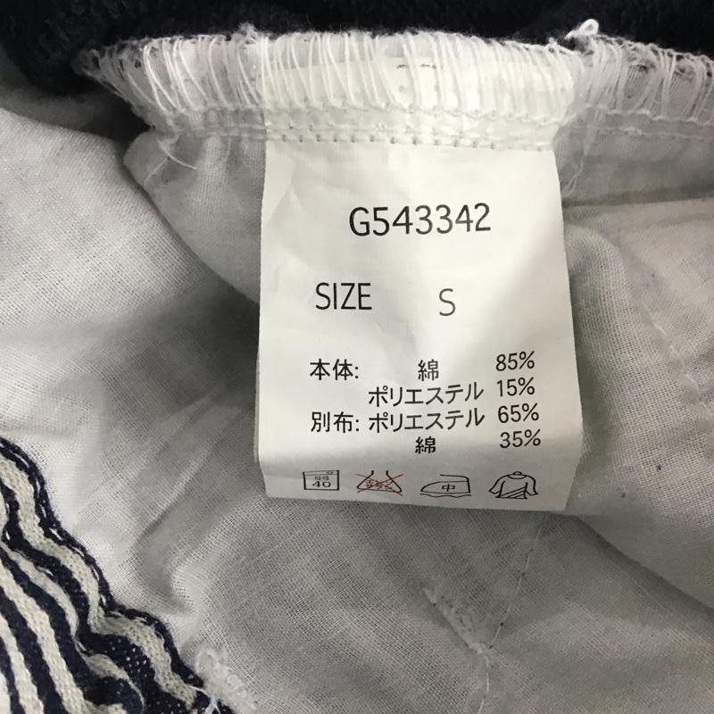 ジムマスター gym master パンツ ショートパンツ ショートパンツ ハーフパンツ カジュアルパンツ S ボーダー柄 白 / ホワイト / X 紺 / ネイビー /  メンズ USED 古着 中古 10142428