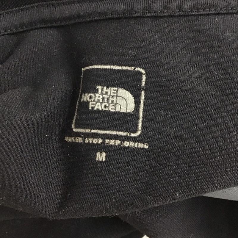 ザノースフェイス THE NORTH FACE Tシャツ 半袖 nt81879 半袖カットソー プリントTシャツ M ロゴ、文字 黒 / ブラック /  メンズ USED 古着 中古 10123762