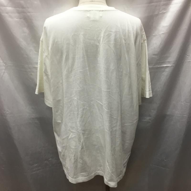 ヘッドグーニー HEADGOONIE Tシャツ 半袖 半袖カットソー プリントTシャツ クルーネックカットソー XXL プリント 白 / ホワイト /  メンズ USED 古着 中古 10117533